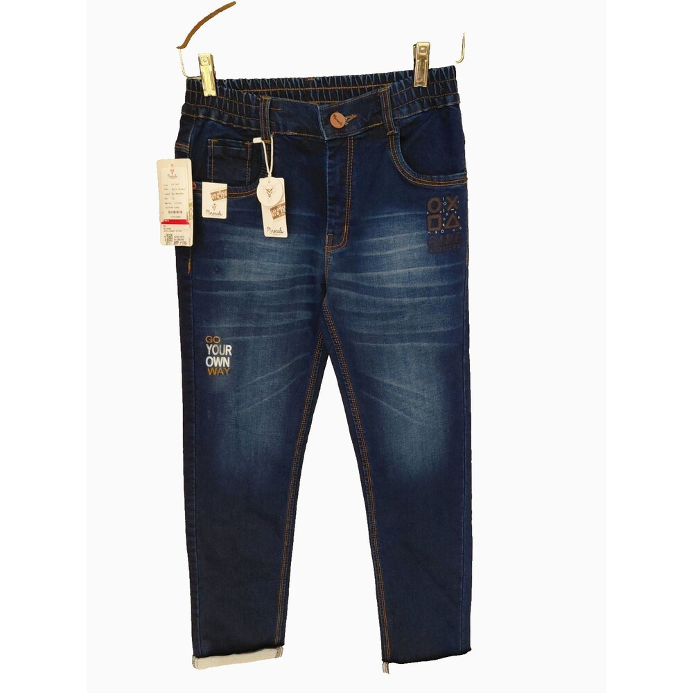 Minerals Jeans Co Jeans NWT Dark Wash Stretch Denim Game Changer Graphic Boys 33
